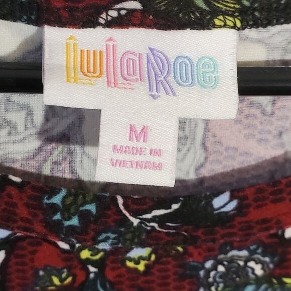 LULAROE SUPER soft Carley high low dress size‎ med - Picture 4 of 5